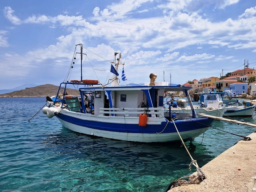 Halki island in the Dodecanese