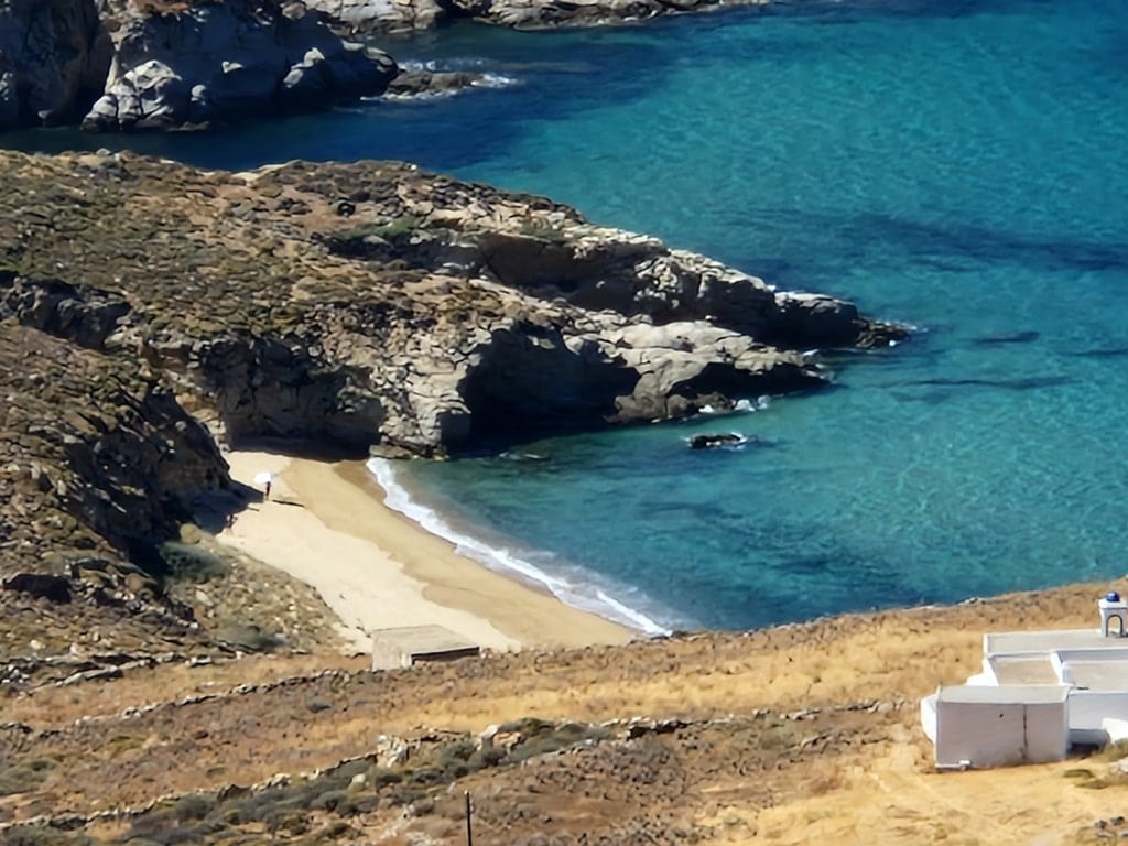 Kalo Ampeli Beach in Serifos Greece