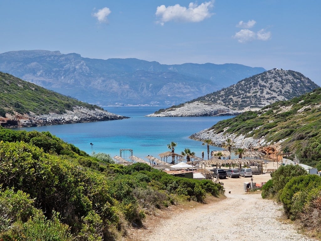 Livadaki Beach - Best Samos beaches