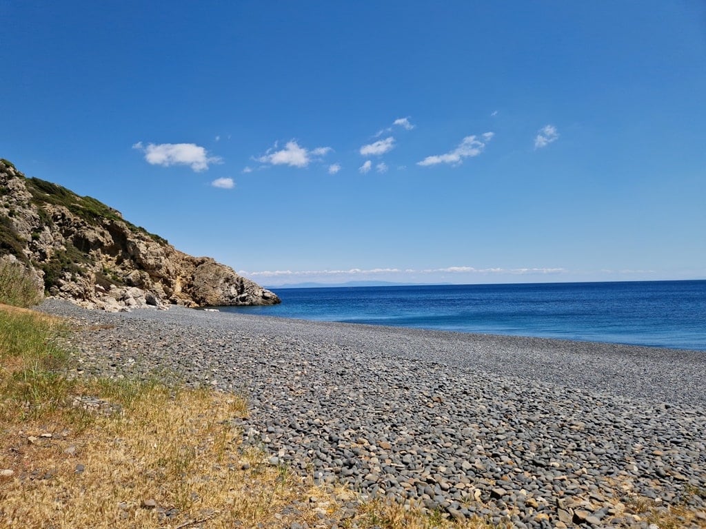 Mavra Volia Beach in Chios