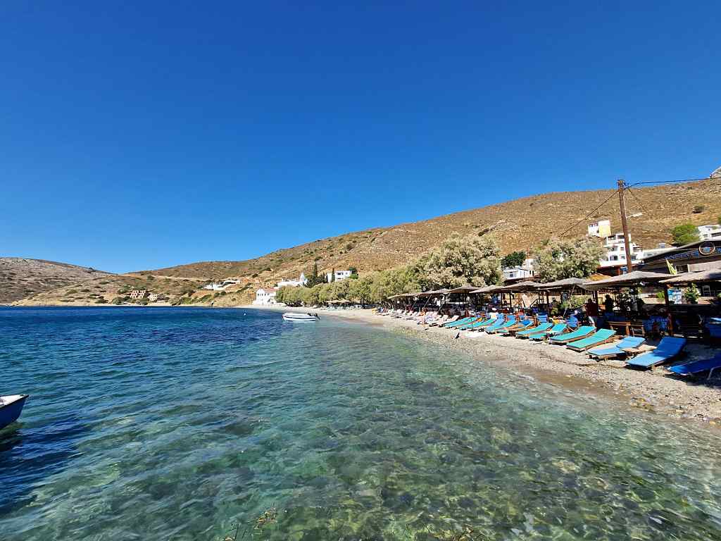 Emporios beach - Best beaches in Kalymnos