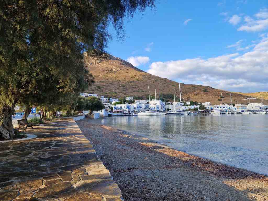 Katapola beach - Everything about Amorgos, Greece