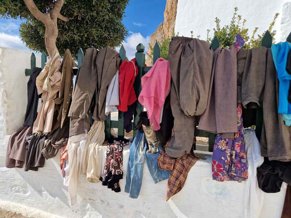 Clothes - All about Hozoviotissa Monastery, Amorgos