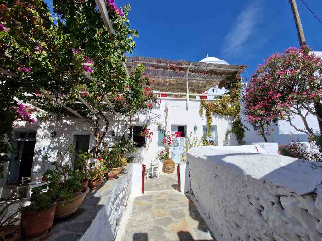Alley, Chora - All about Amorgos, Greece