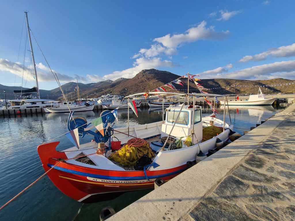 Red Boat - A Guide to Katapola, Amorgos