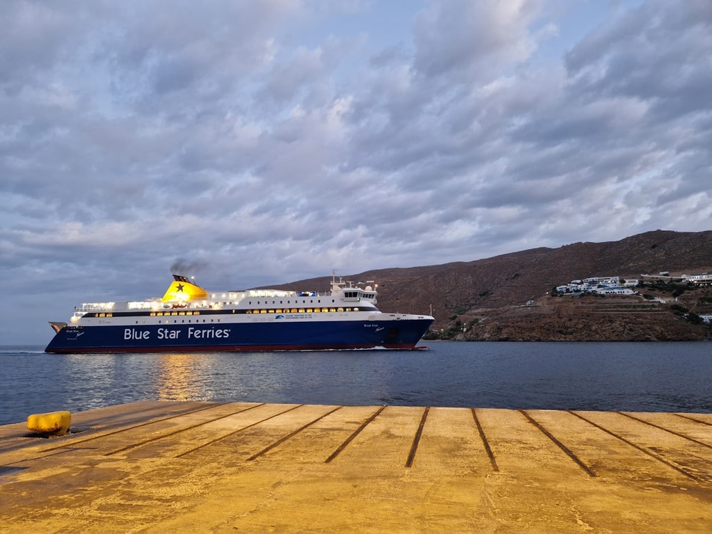 ferry to Amorgos