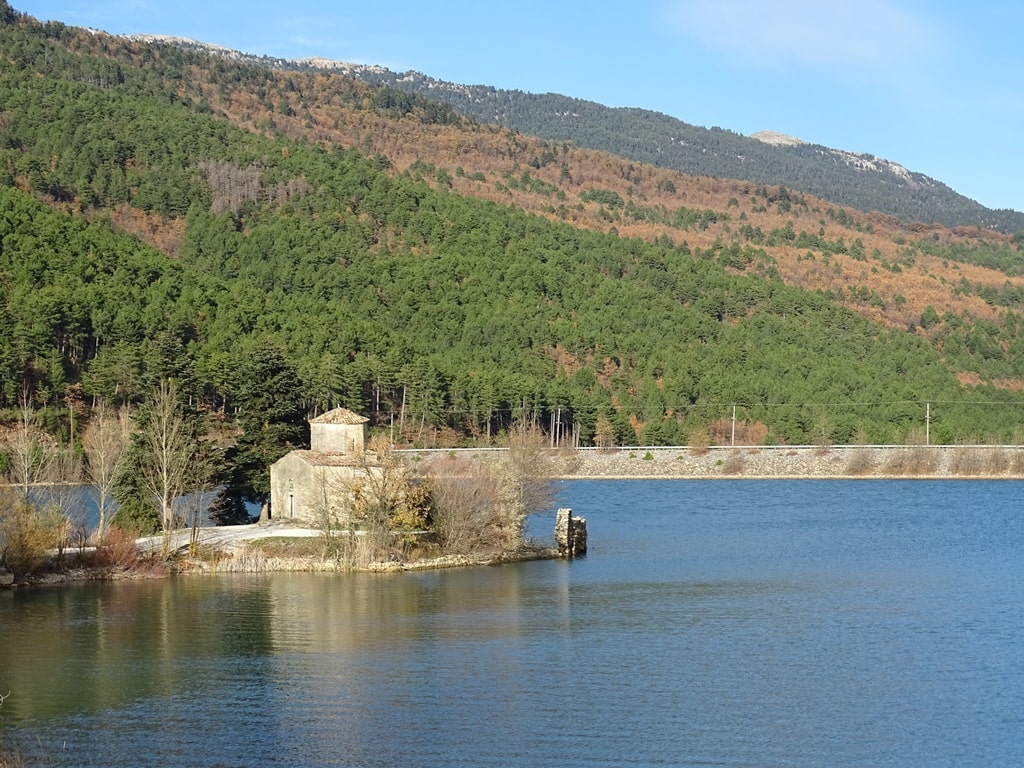 Lake Doxa near Corinth