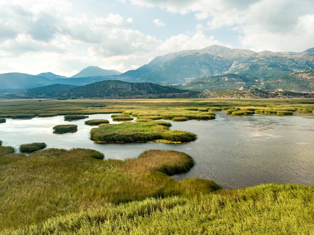 Lake Stymphalia near Corinth