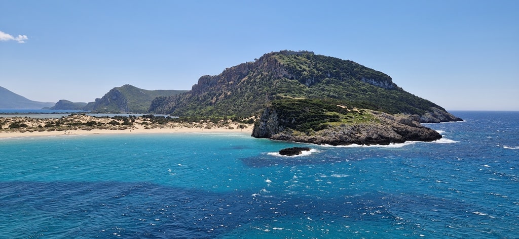 Voidokilia Beach in Greece