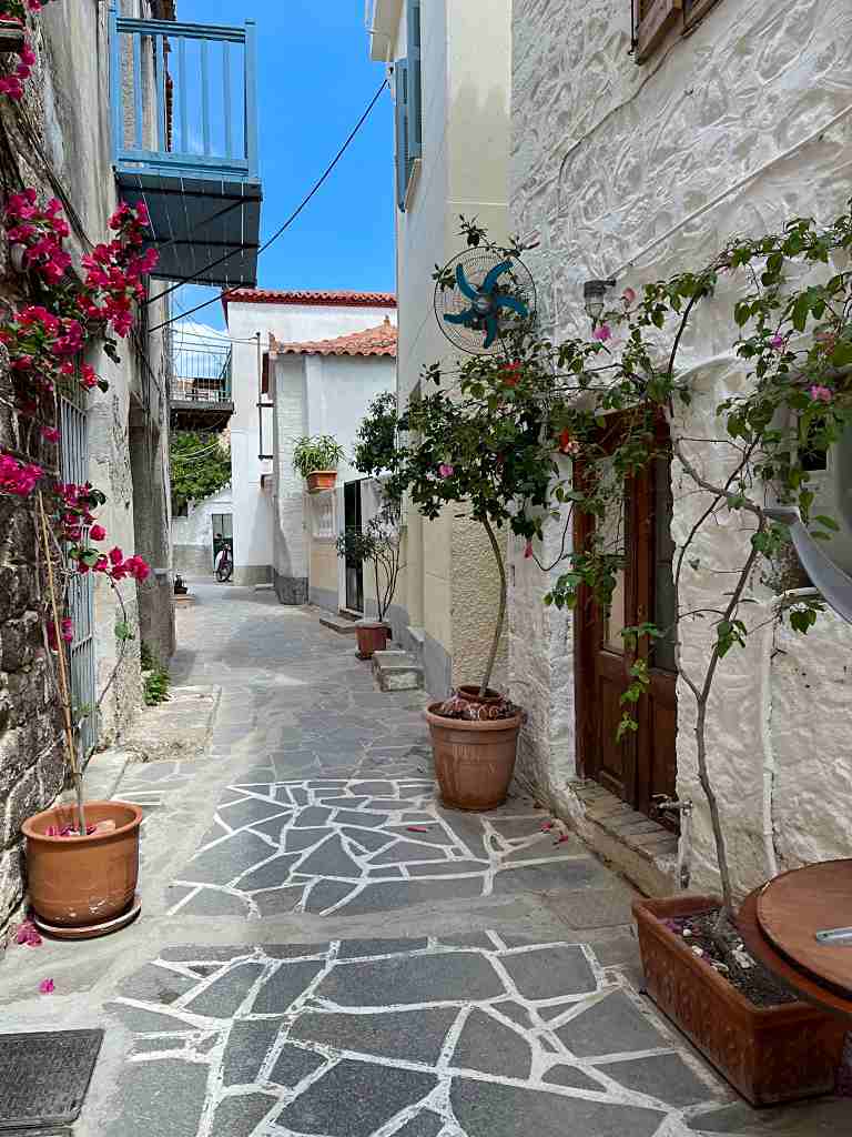 Alley in Poros - A Guide to Poros Island, Greece
