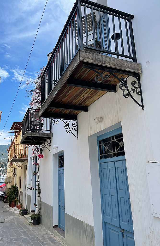 Balconies - A Guide to Poros Island, Greece