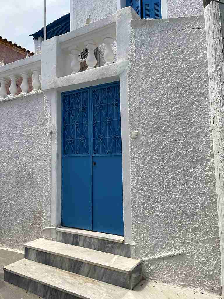 Blue Door - Guide to Poros Island