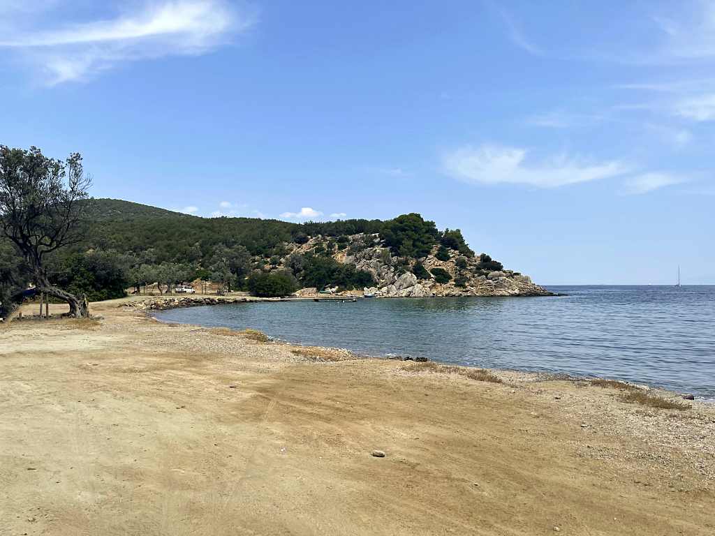 Vagionia Bay Beach - Guide of Poros Island, Greece