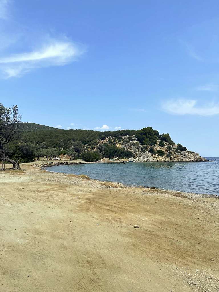 Vagionia beach, Best beaches in Poros