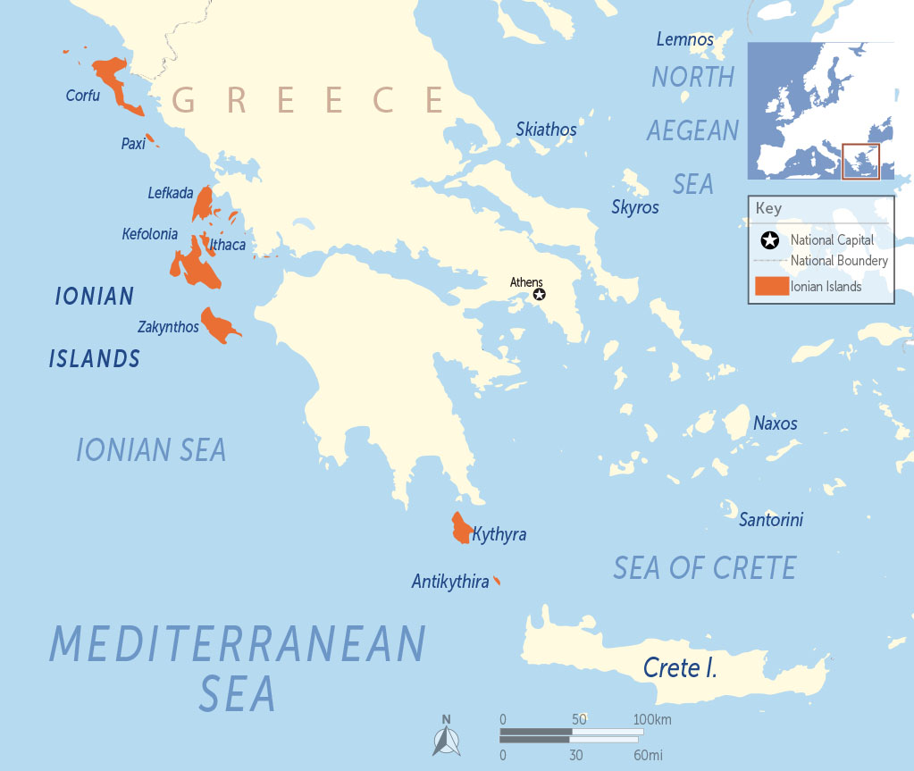 Greek Island Groups Unfolding Greece