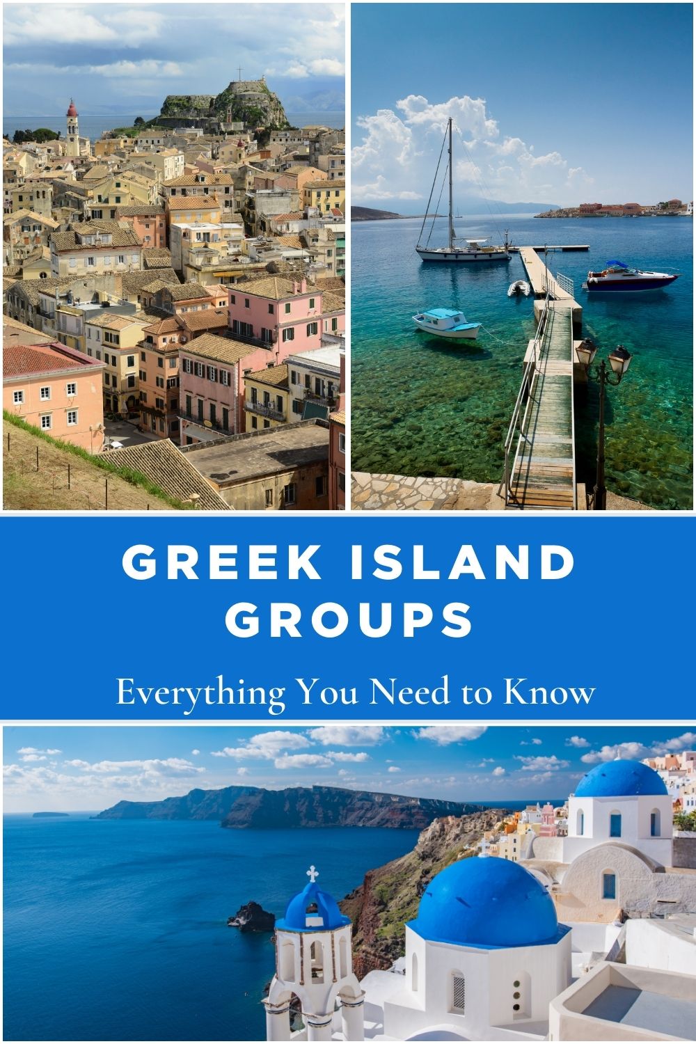 Greek Island Groups - Unfolding Greece