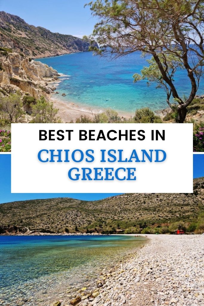 Best beaches in Chios island Greece
