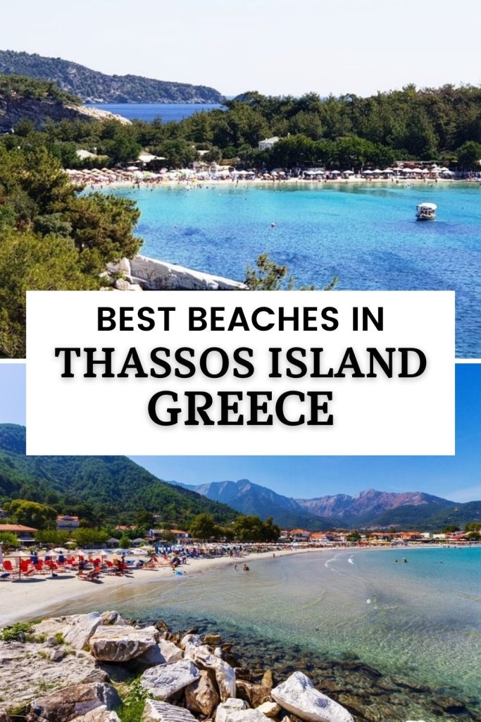 Best beaches in Thassos island