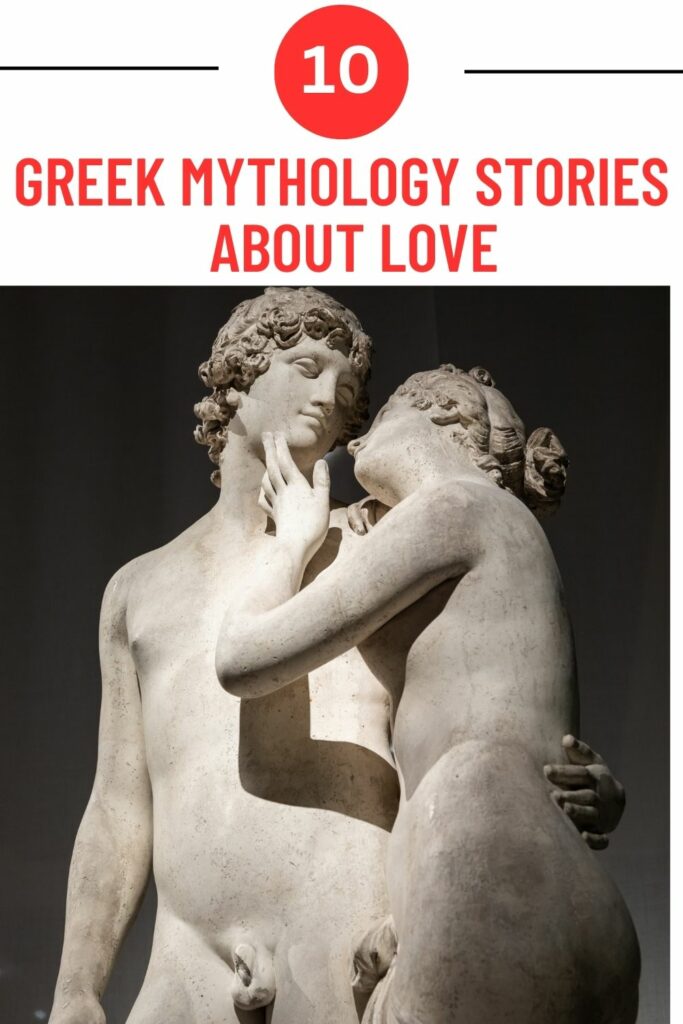 Greek mythology stories about love