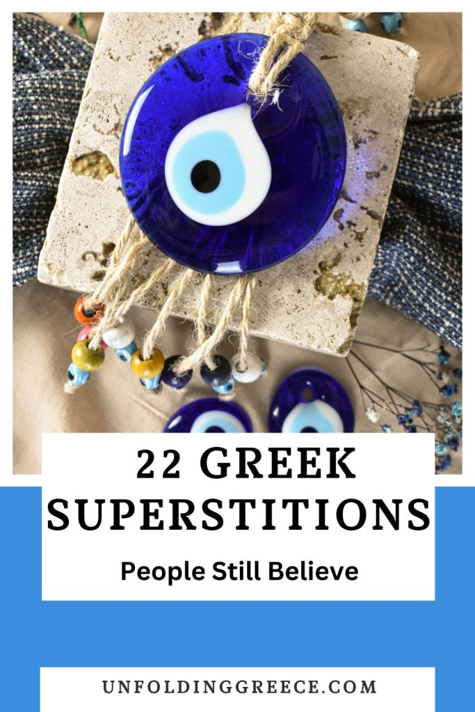 Greek Superstitions people still believe