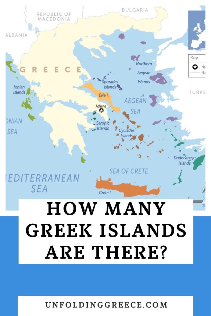 How many Greek islands are there?