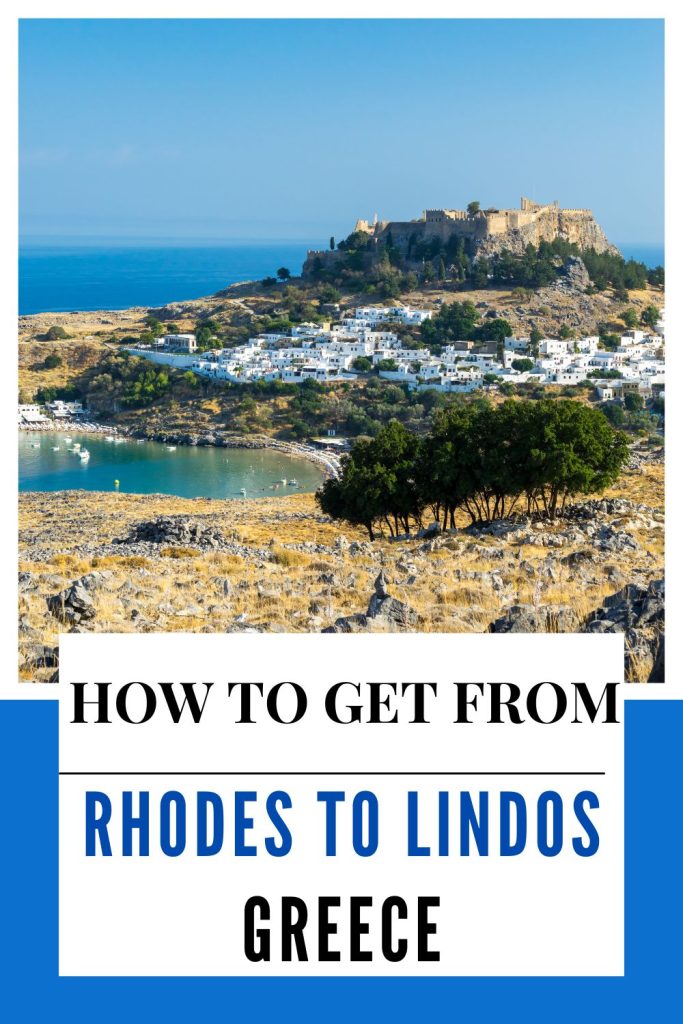 How to get from Rhodes to Lindos