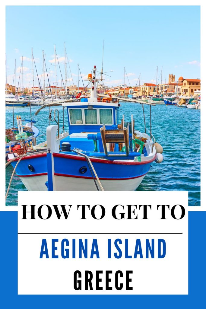 How to get to Aegina island Greece