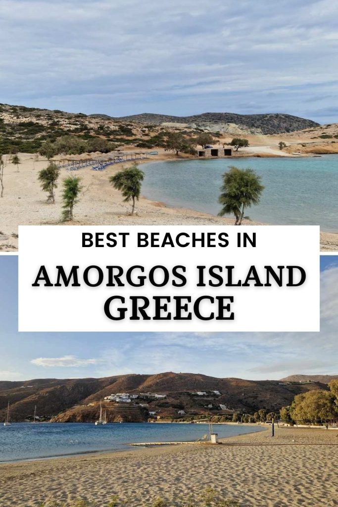 best beaches in Amorgos island 