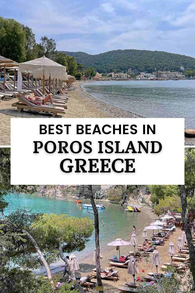 best beaches in Poros 