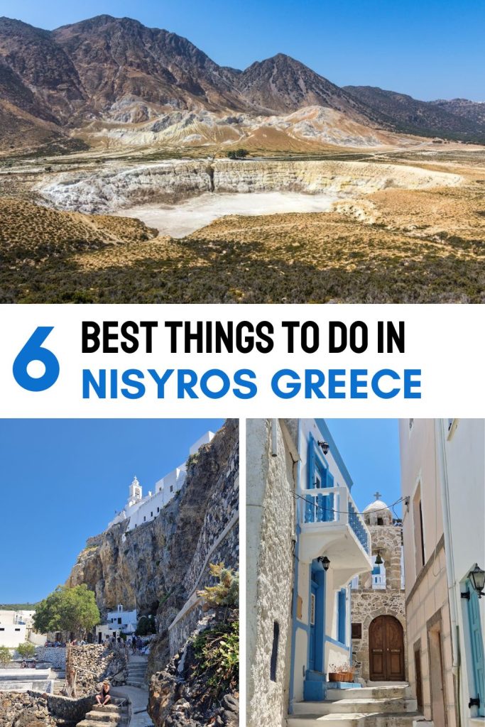 best things to do in Nisyros island Greece