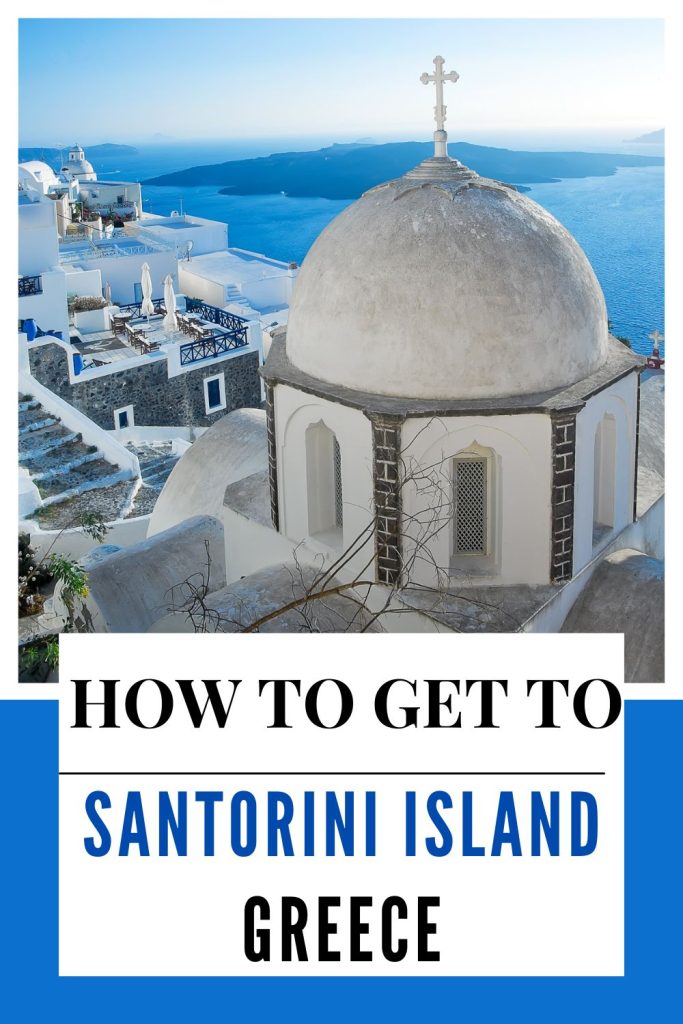 How to get to Santorini island
