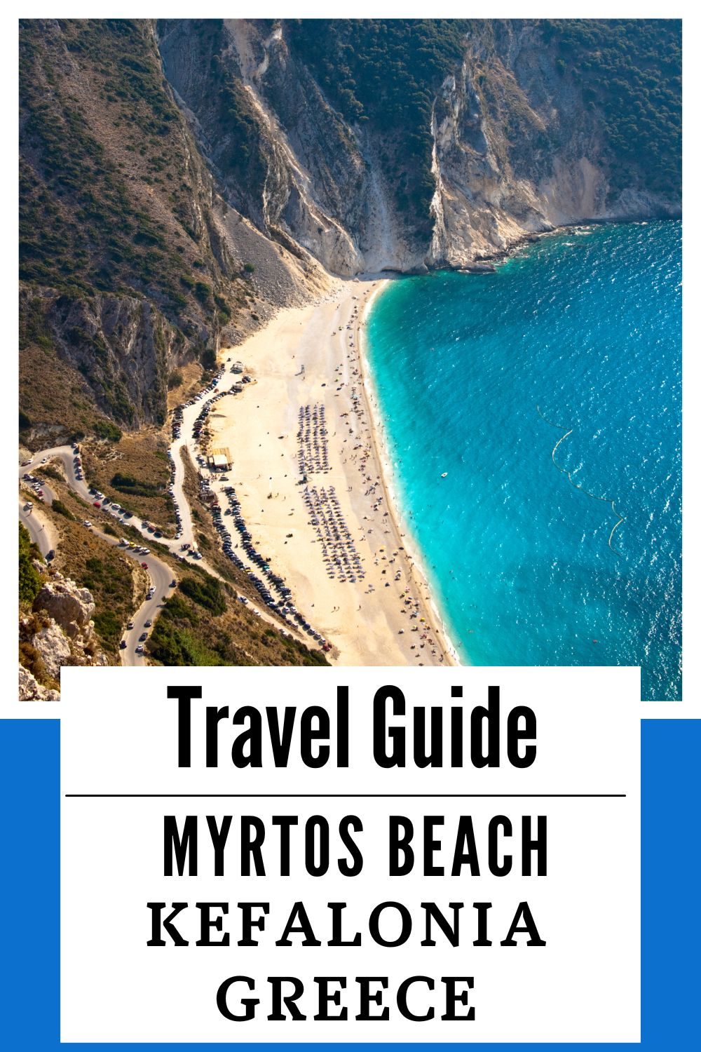 A Guide To Myrtos Beach In Kefalonia Unfolding Greece