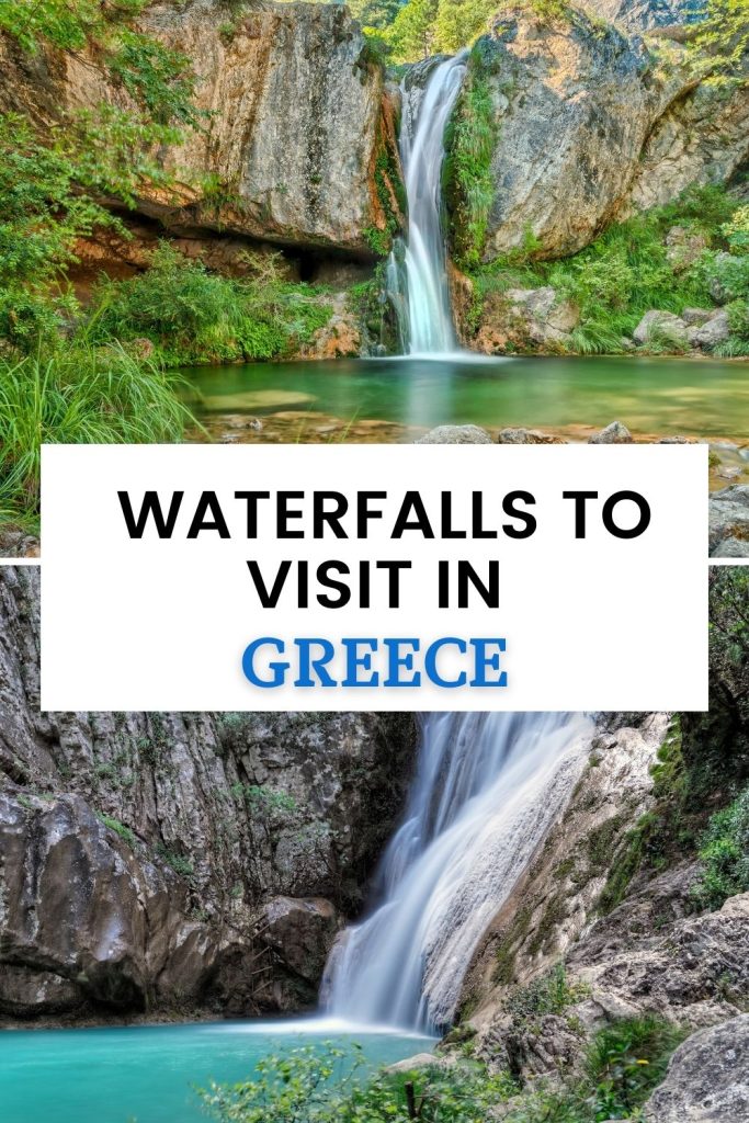 Waterfalls to visit in Greece