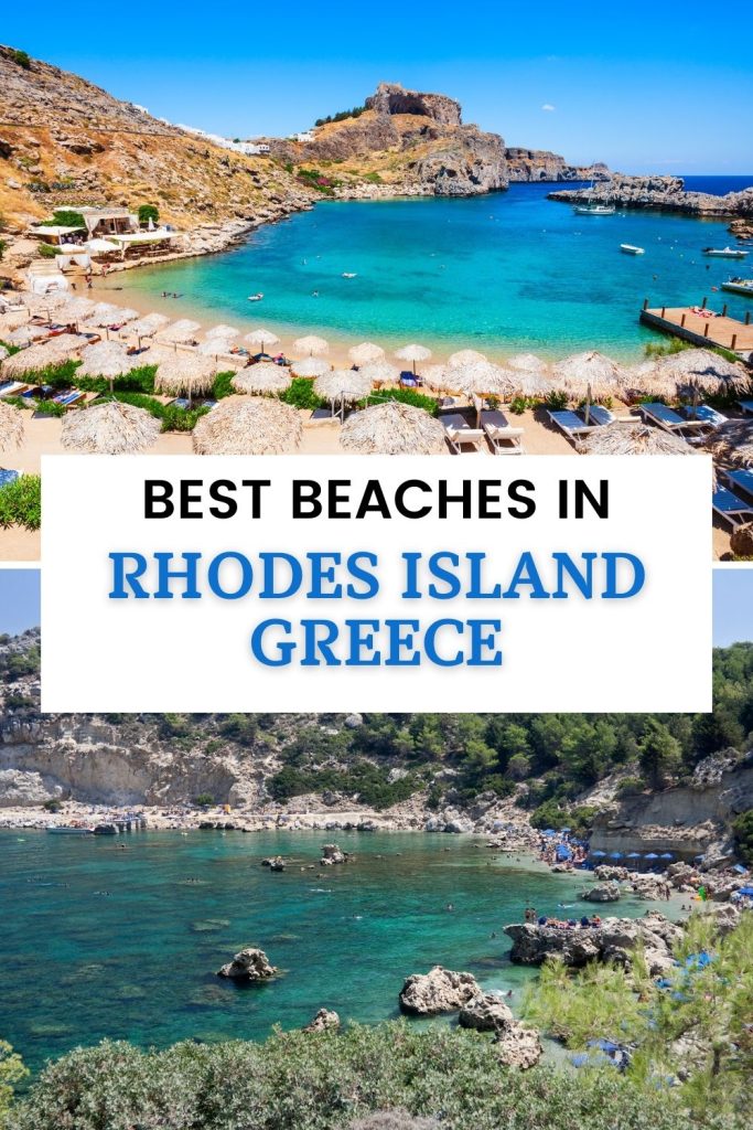 best beaches in Rhodes, Greece