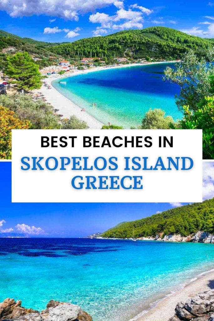 best beaches in Skopelos island