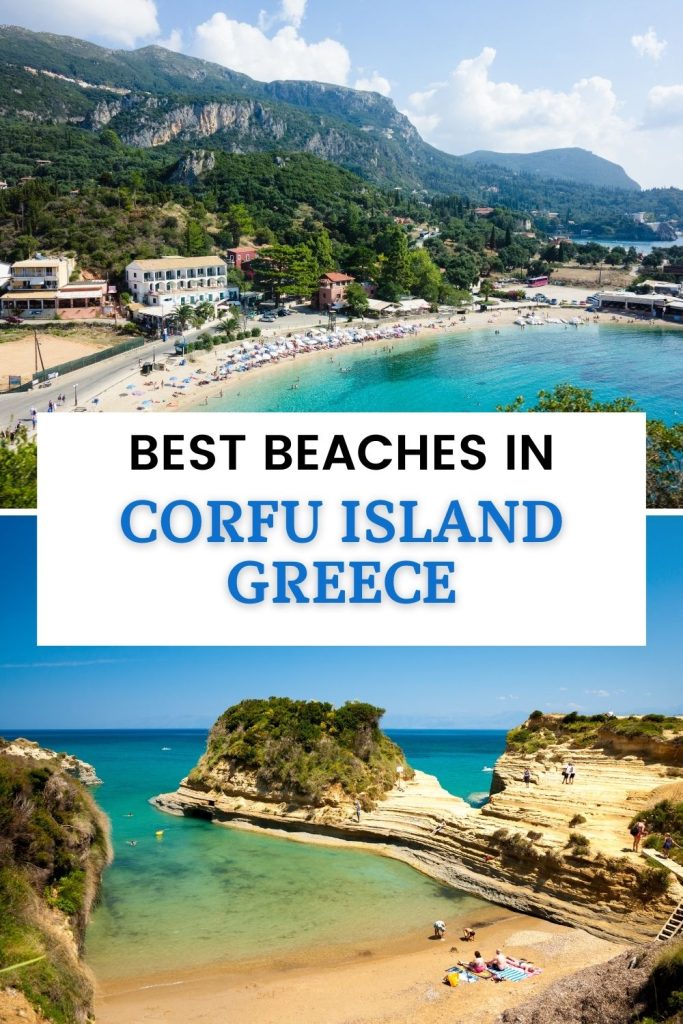 Best beaches in Corfu Island Greece