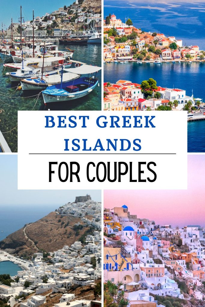 Interested in the best Greek islands for couples? Find here 12 amazing islands in Greece perfect for couples.