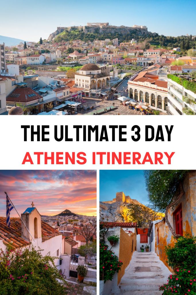 Planning a trip to Athens? In this post, you will find how to spend 3 days in Athens, a detailed 3-day Athens itinerary by a local