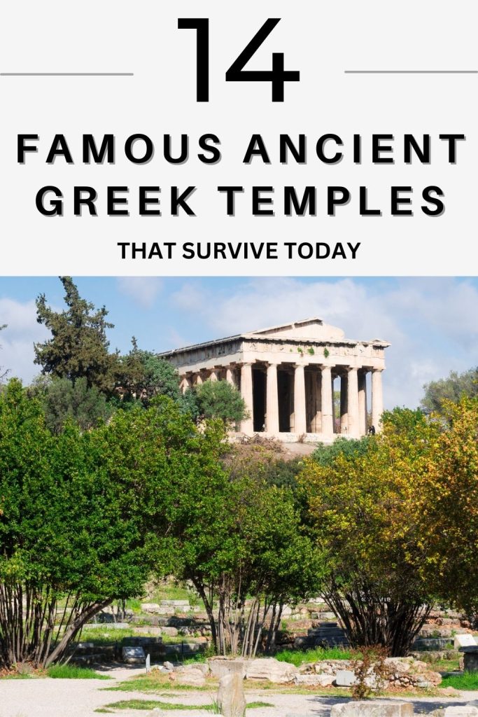 Looking for the best ancient Greek Temples to visit? Find here some famous temples from Ancient Greece that can be seen today.