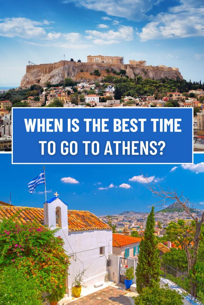 Wondering when is the best time to visit Athens? In this post find a detaied guide depending on the weather and your interests by a local.