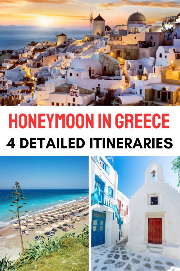 Planning your honeymoon and need travel inspiration? Find here the best places to spend your honeymoon in Greece and the Greek Islands.