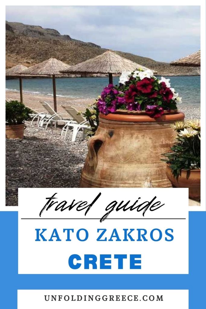 Interested in visiting the village of Kato Zakros in Crete? Find here a guide with the best things to do in Kato Zakros.