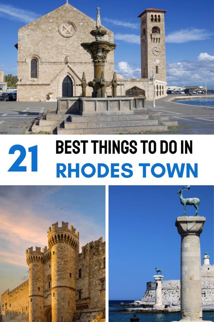 Visiting the Old Town of Rhodes in Greece? Find here a complete guide on things to do in Rhodes Old Town, where to stay in more