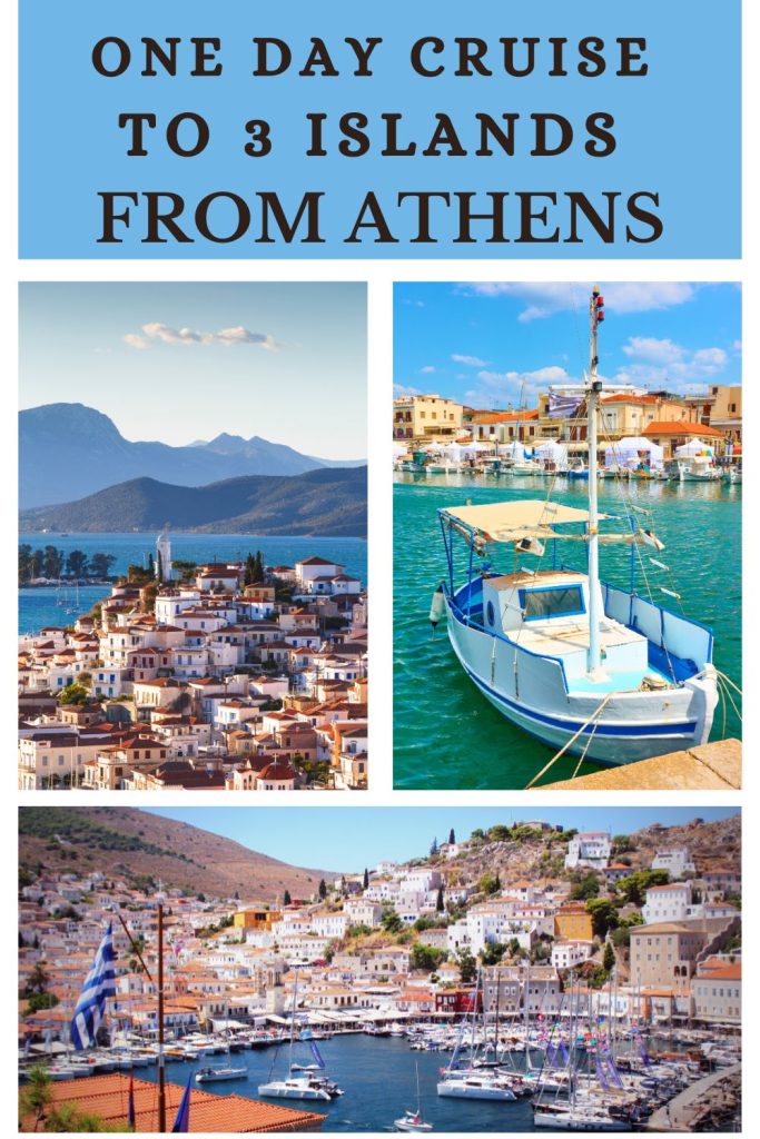 Are you looking for a day trip from Athens? Read here about a one day cruise from Athens that visits three islands, Hydra, Poros and Aegina.
