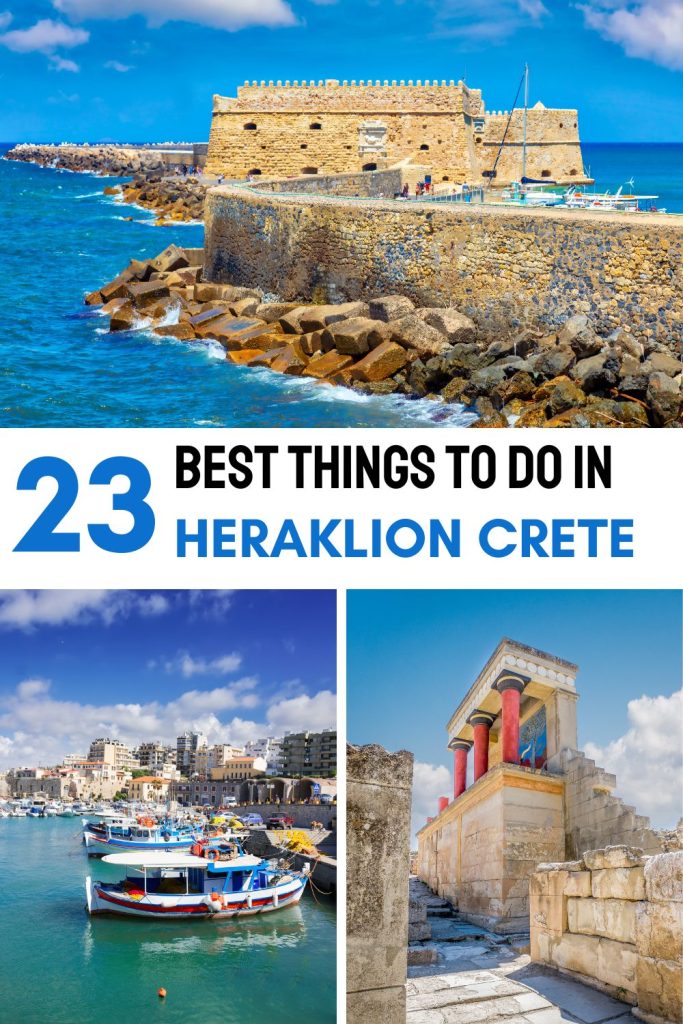 Planning a trip to Heraklion, Crete? Here is a complete guide with the best things to do in Heraklion, where to stay and more