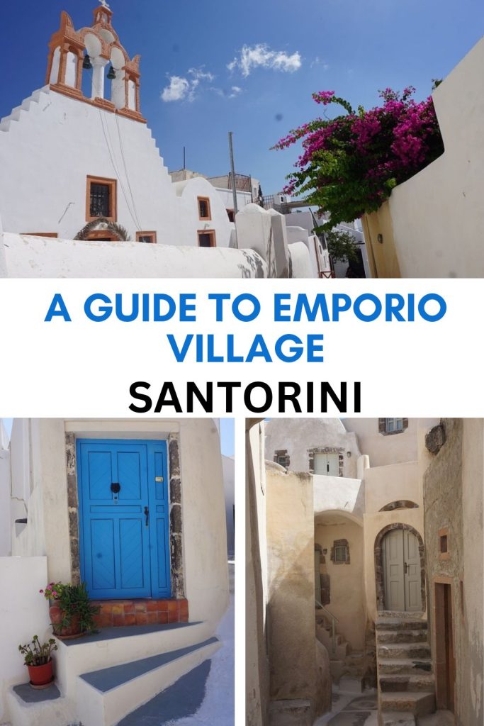 Planning a trip to the traditional village of Emporio in Santorini? Find here a guide to Emporio with the best things to see and do.