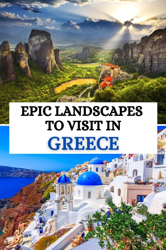 Interested in visiting the most breathtaking landscapes in Greece? Find here a list with some epic Greek landscapes to see.