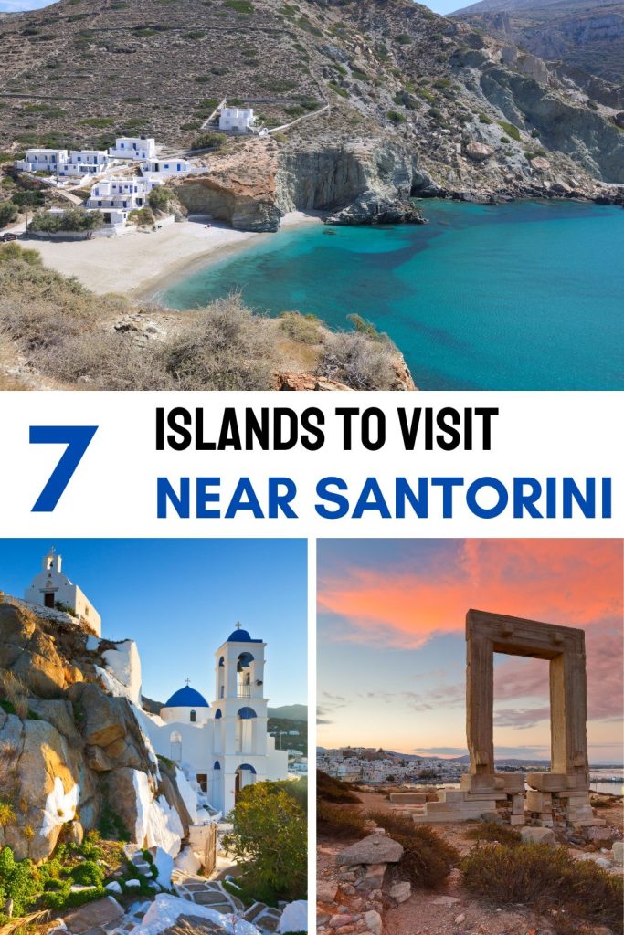 Interested in visiting islands near Santorini? Find here some great islands close to Santorini for a day trip or island hopping.
